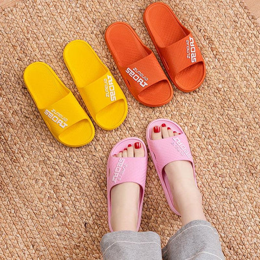 Slippers Ladies Summer Fashion Thick Bottom Increased Wear-resistant Non-slip Soft Bottom Feces Sandals and Slippers