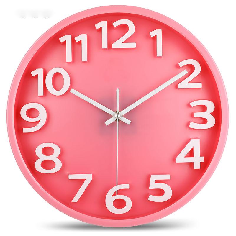 Three-dimensional Creative Wall Clock Mute Clock Living Room Wall Watch Quartz Clock Modern Family Fashion Simple Clock