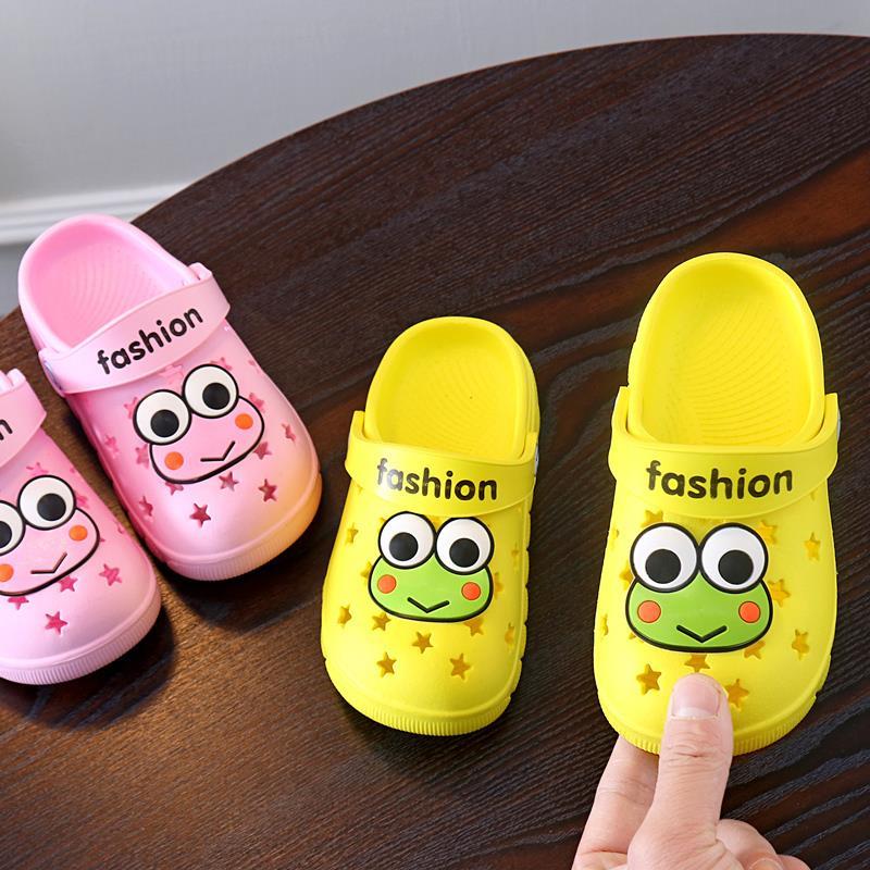 New Baby Slippers Summer 0-5 Years Child Hole Shoes Girls Non-slip Baby Sandals Boys Beach Shoes