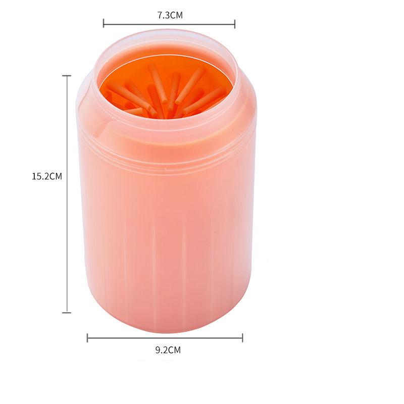 Pet Foot Washing Cup Soft Silicone Cleaning Cup Cat and Dog Paw Massage Pad Brush Pet Cup Dog Paw Washing Artifact Cat Cleaning Foot Cup