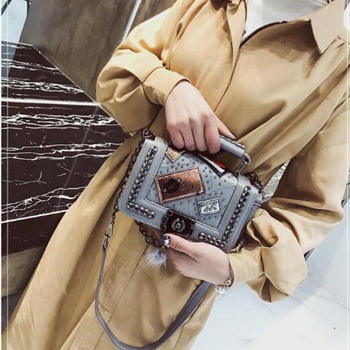 Bag Female Fashion Messenger Bag Mini Wild Shoulder Diagonal Ladies Chain Small Square Bag