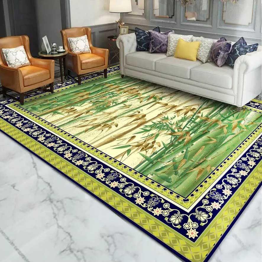 Living Room Carpet Coffee Table Blanket Chinese Style Study Bedroom Bedside Cushion Classical Full Shop Light Luxury Customization