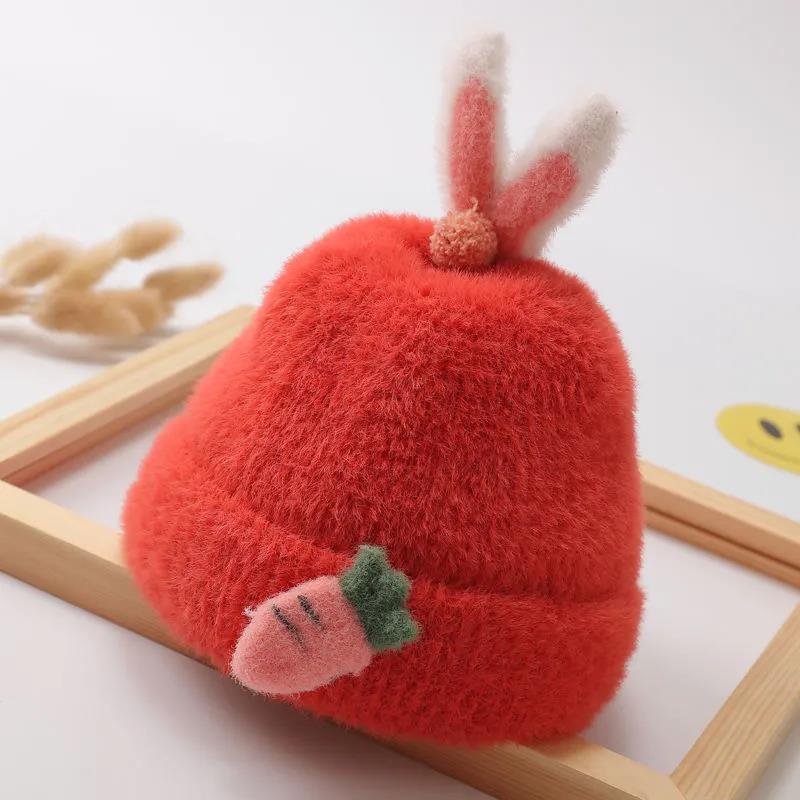 Baby Hat Autumn and Winter Baby Cute Super Cute Newborn Boys and Girls Warm In Winter Korean Version