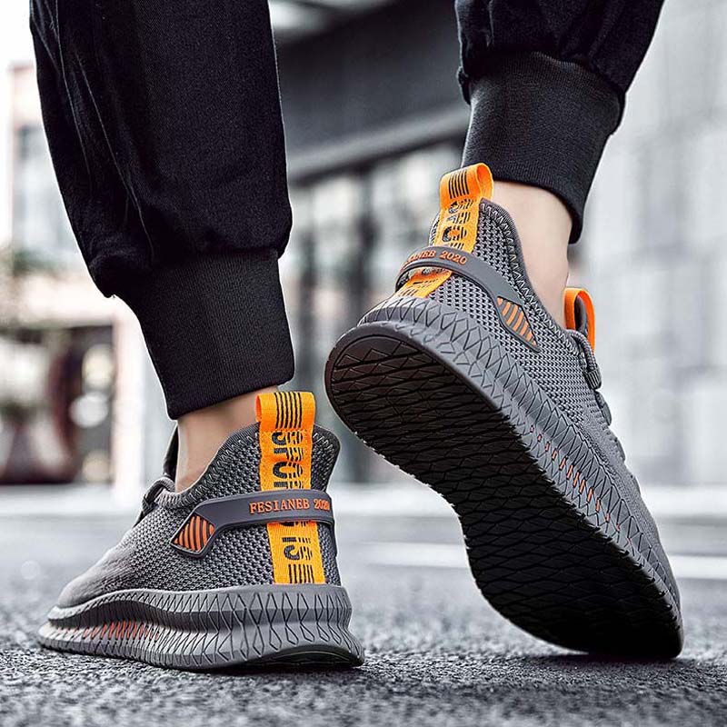 2021 New Summer Breathable Mesh Shoes Men's Shoes Sports Casual Shoes