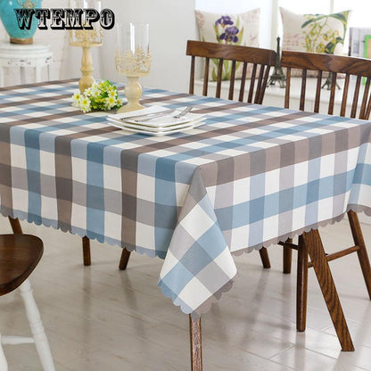 Restaurant Banquet Wedding Tablecloth Waterproof Coffee Table Cloth