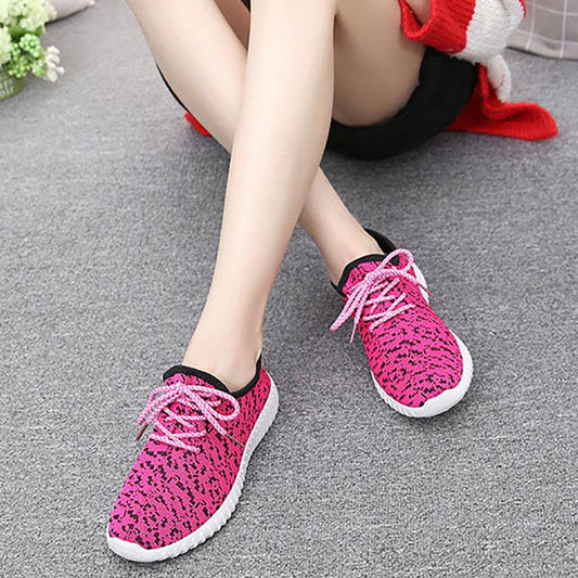 Spring and Summer Walking Shoes All-match Old Beijing Cloth Shoes Women's Single Shoes Sports and Leisure Flat Fashion Non-slip Mother Shoes