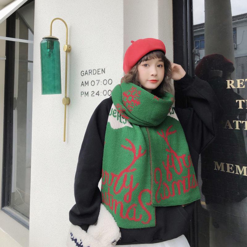 Woman Trend Wild shawl scarf Long section scarf birthday present Winter warm scarf Christmas gift