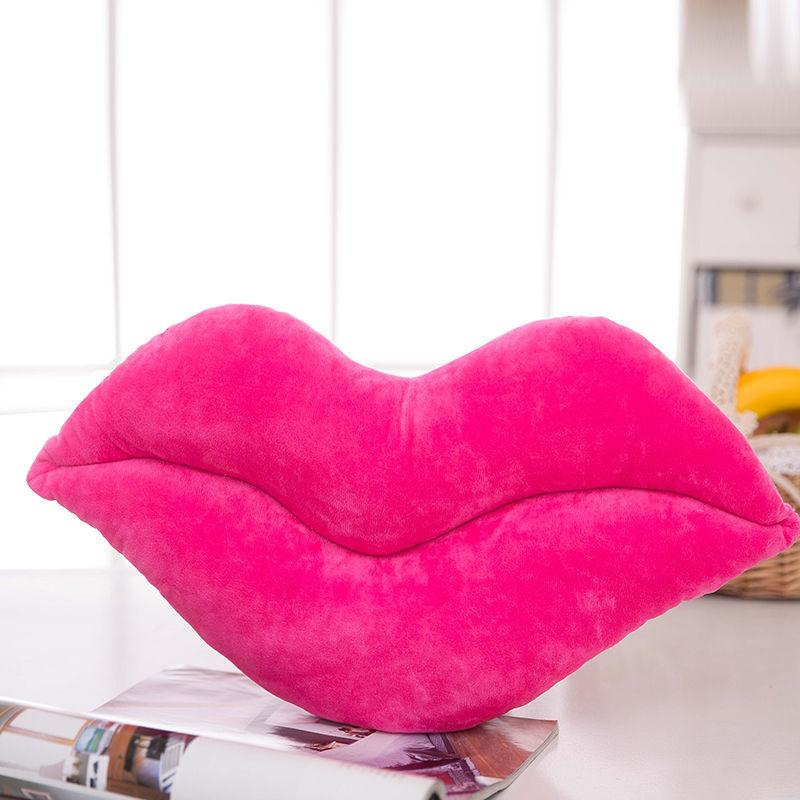 Creative Lips Pillow Plush Toy Cute Red Lips Cushion Doll Kids Lovely Birthday Doll Gifts