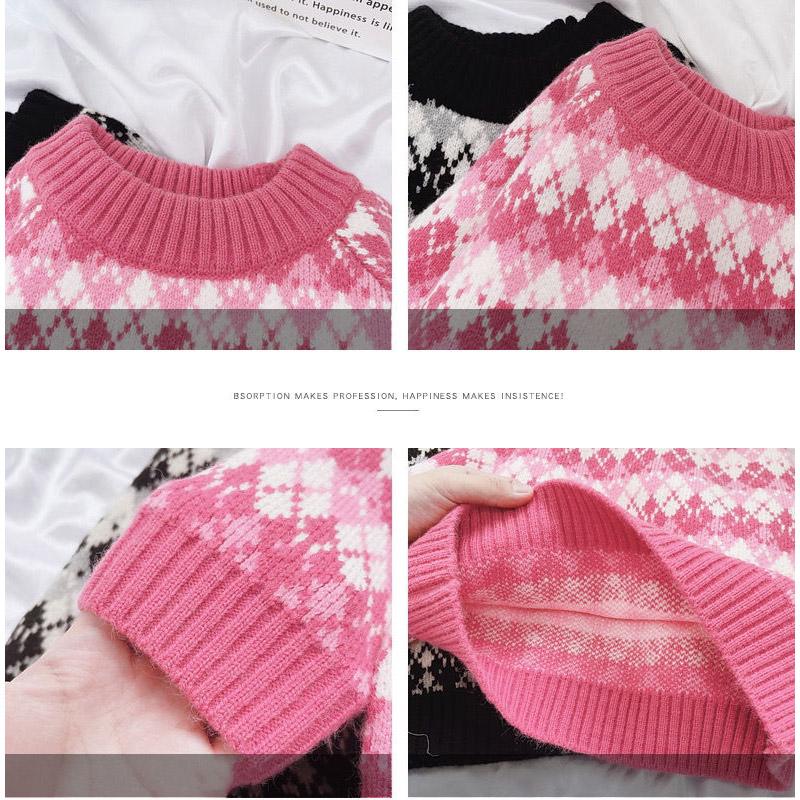 Girls' Autumn and Winter Clothes, Children's Sweater Pullovers, Small and Medium-sized Children's Foreign-style Sweaters, Baby Long-sleeved Tops