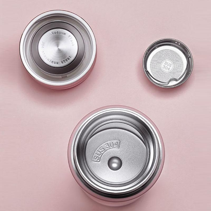 Insulation Cup Male and Female Students Korean Version of Cute and Simple 304 Stainless Steel Large Capacity Portable Water Cup