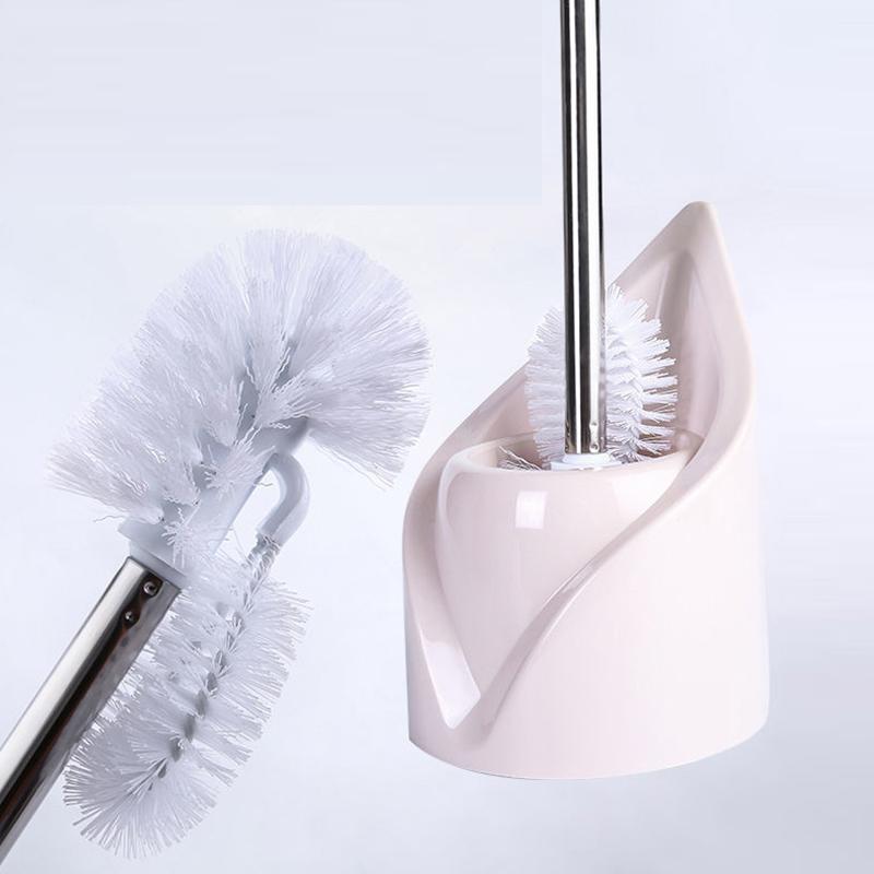 No Dead Corner Cleaning and Decontamination Toilet Brush Set for Toilet Wash Toilet Soft Toilet Brush