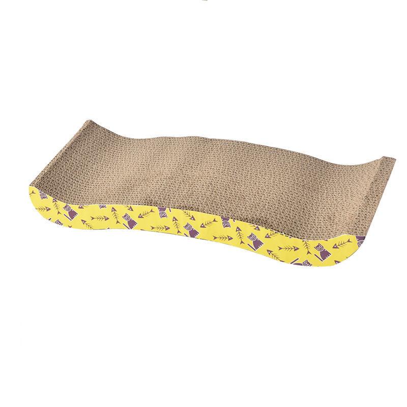 Cat Scratching Board Claw Grinder Cat Claw Board Corrugated Paper Cat Scratching Pad Cat Toy Grinding Scratching Board Cat Litter Toy Pet Supplies