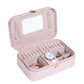 Jewelry Box Female European Princess Portable Multi-functional Large-capacity Earrings Necklace Jewelry Storage Box