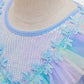 Girls Frozen Dress Aisha Princess Dress Summer Children Rainbow Tutu Skirt Gradient