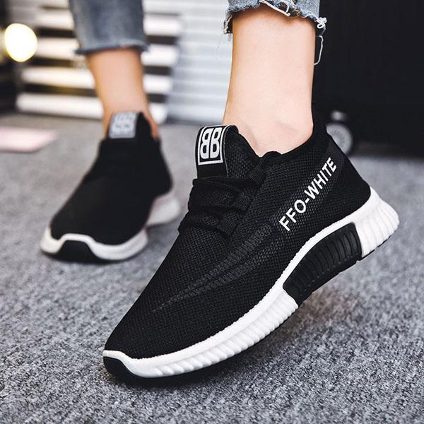 Women's Spring Summer Casual Sneakers Large Size Breathable Wear-resistant Flat Sports Shoes