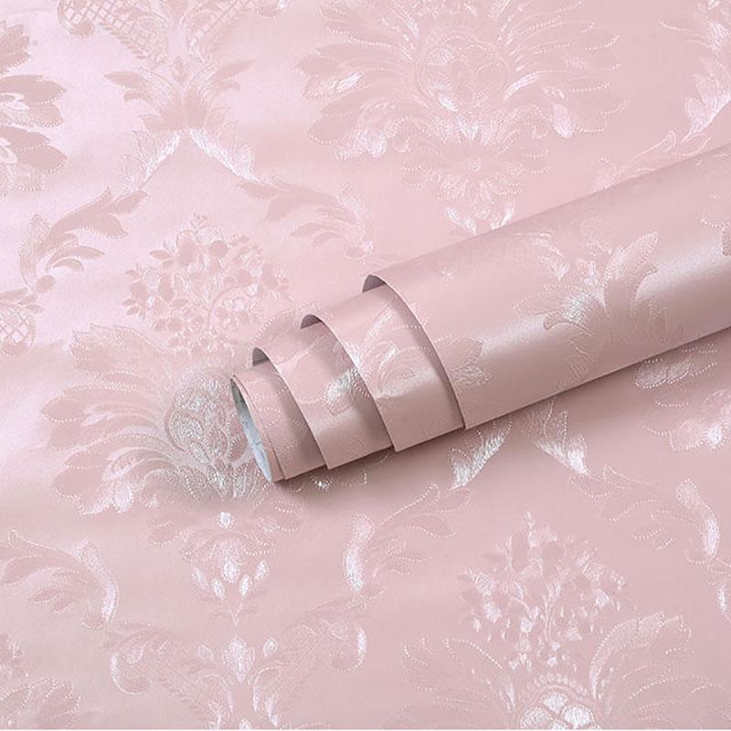 Household Moisture-proof Pvc Lattice Thick Wallpaper Self-adhesive Student Dormitory Wall Sticker Wallpaper Bedroom Decoration