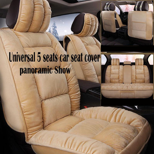 car seat cover Waterproof 5 pcs Car Seat Cover Universal Winter Auto Seat Cushion 5 seats Universal