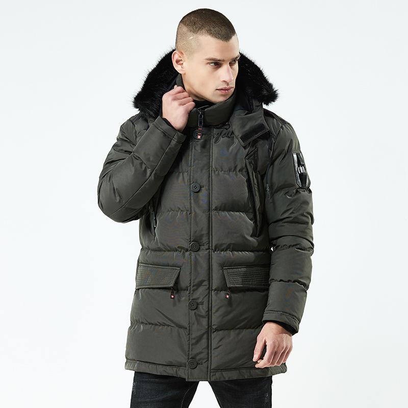 Fashion Trend Loose Handsome Padded Jacket Winter Thick Warm Tough Guy Cotton Top