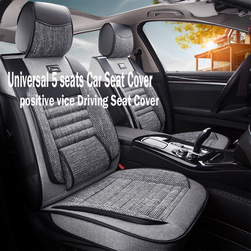 car seat cover Waterproof 2 pcs set Car Seat Cover Universal Auto Seat Cushion 5 seats Universal