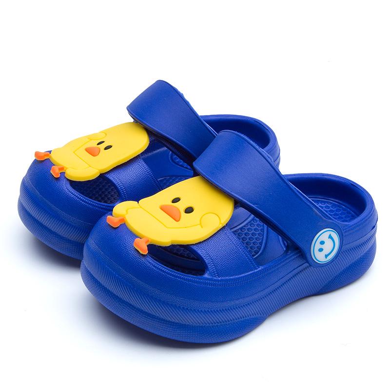 Children's Small Yellow Duck Garden Shoes Non-slip Cartoon Hole Shoes Evc Non-toxic Slippers