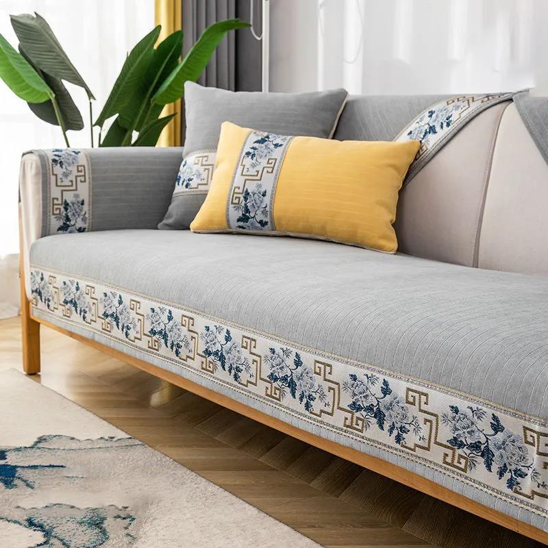 Sofa Cover All-inclusive Universal Cover U-shaped Sofa Cushion Four Seasons Universal Sofa Modern Minimalist Full Cover Cushion