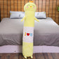 Removable Washable Sleeping Pillow  Cylindrical Plush Pillow Sleeping Bed Extra Long Pillow