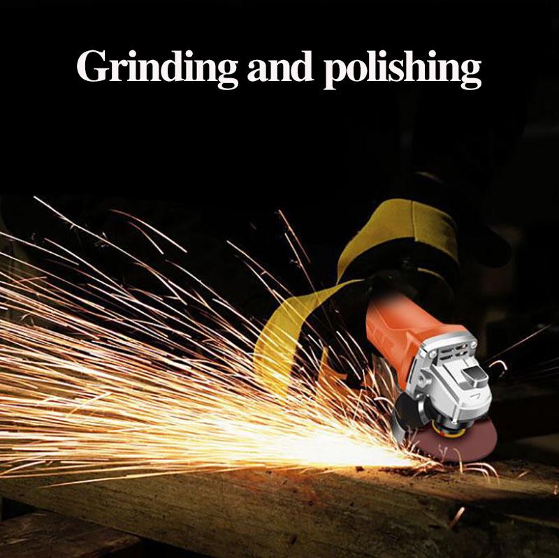 3880W Industrial Angle Grinder Wired Electric Grinder Handheld Cutter Polisher Can Cut Metal Stone Glass