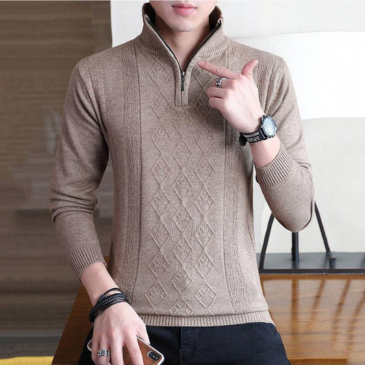 Cashmere Sweater Men Brand Clothing Men Sweaters Casual Knit Shirt Autumn Wool Pullovers Man