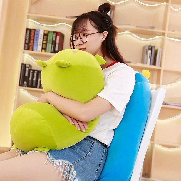 Lovely Animal Plush Cushion Pillow Soft Kids Sleeping Plush Toy Cute Throw Plush Dolls Special Kids Gifts