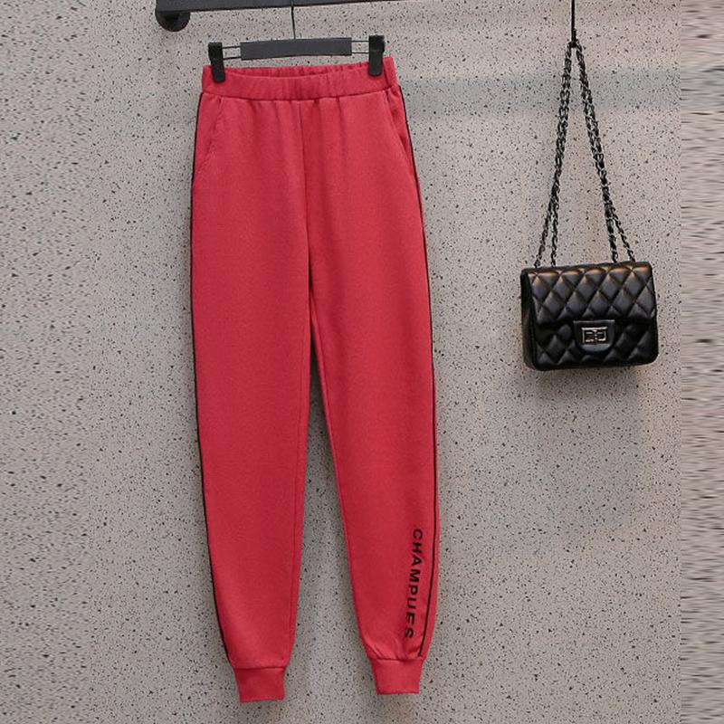 Women 2 Pcs Tracksuit Sports Long Sleeve Sweatshirts Joggers Suits Running Set Workout Gym Spring Autumn Sportswear