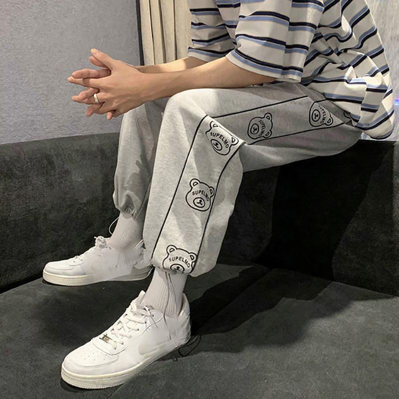 Pink Sweatpants Women's Spring Summer Korean Straight Loose Design Niche Show Thin Versatile Pants