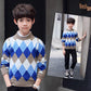 Boy Sweaters Children's Baby Boy Clothes Kids Winter Sweater Knitted Baby Casual O-Neck Kids Sweater