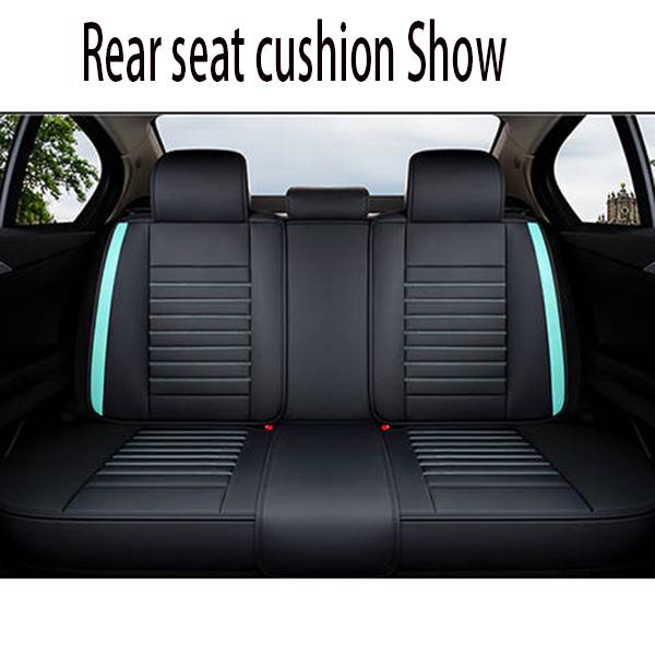 Universal 5 set Auto Seat Cushion Leather 5 seats Universal Car seat cover Waterproof Car Seat Cover