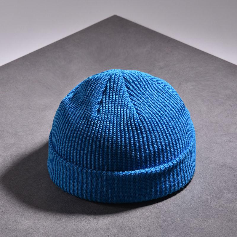 Knitted Hat Ladies Summer Thin Section Autumn and Winter Woolen Hat Male Landlord Hat Tide High Street Cold Hat