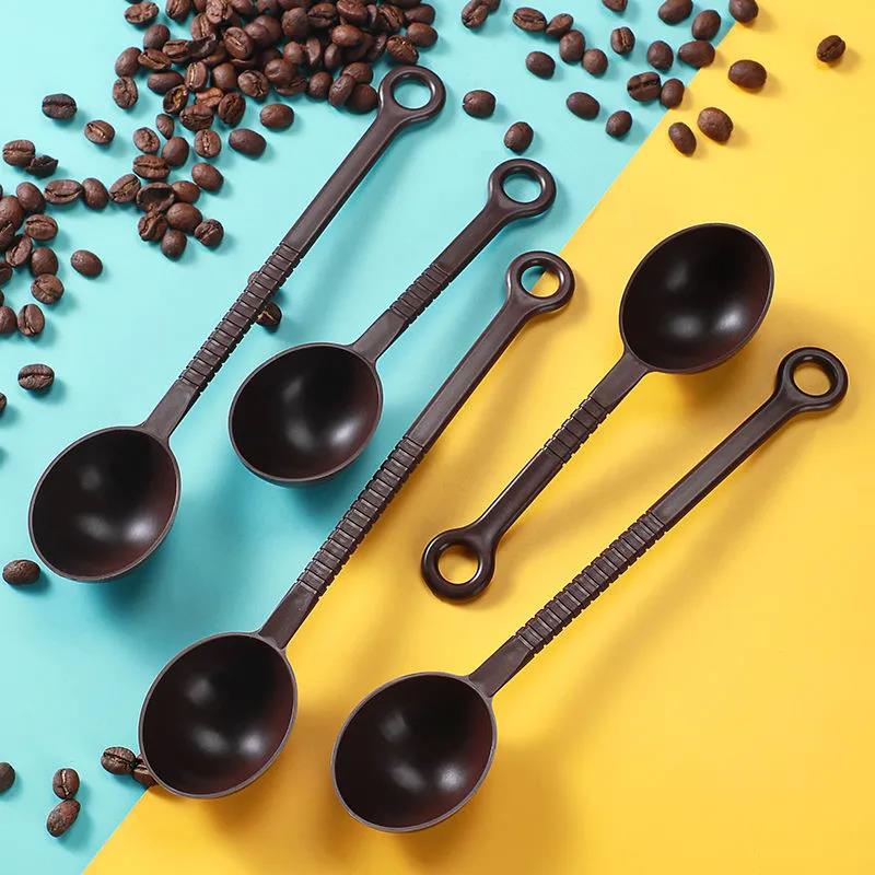 Fruit Powder Spoon Measuring Spoon Plastic Coffee Bean Spoon Stirring Spoon Milk Tea Shop Seasoning Spoon Milk Powder Ounce Spoon