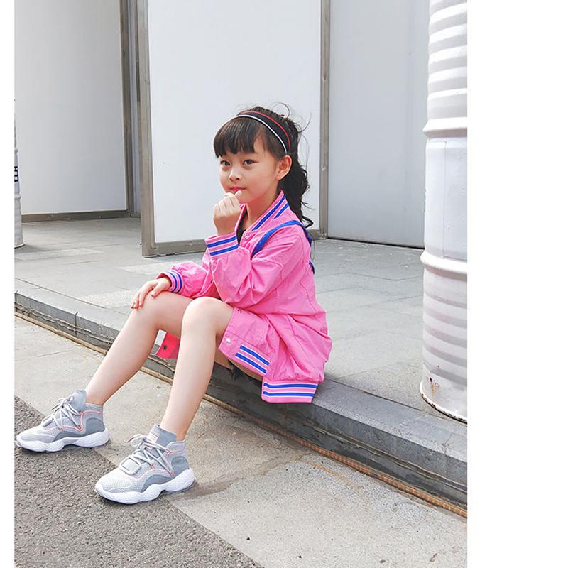 Girls Shoes 2020 Spring Autumn Big Children's Net Shoes Breathable Summer 3-12 Years Old Pupil Shoes Kids Sports Shoes