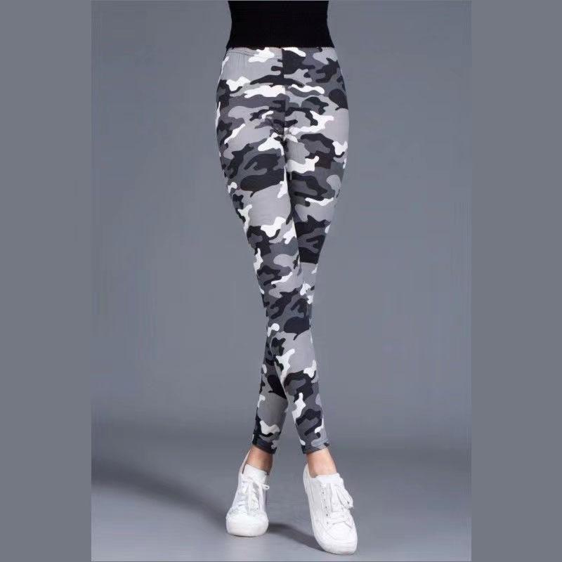 High-waist Korean Leggings Ladies Outer Wear Trousers Tight-fitting Winter Thick and Velvet Warm Winter Women's Pants