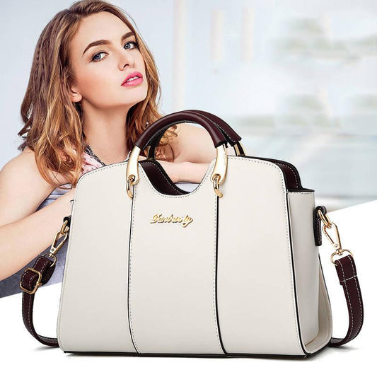 Female Bag  Leather Fashionable Shoulder Hand Female Bag Euramerican Style Atmosphere Lady Bag