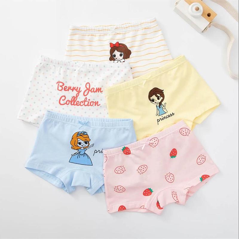 2021Girl Underwear Teenage Underpants Young Girl Briefs Letter Printed Girl Panties Girl Cotton Panties Kids Underwear