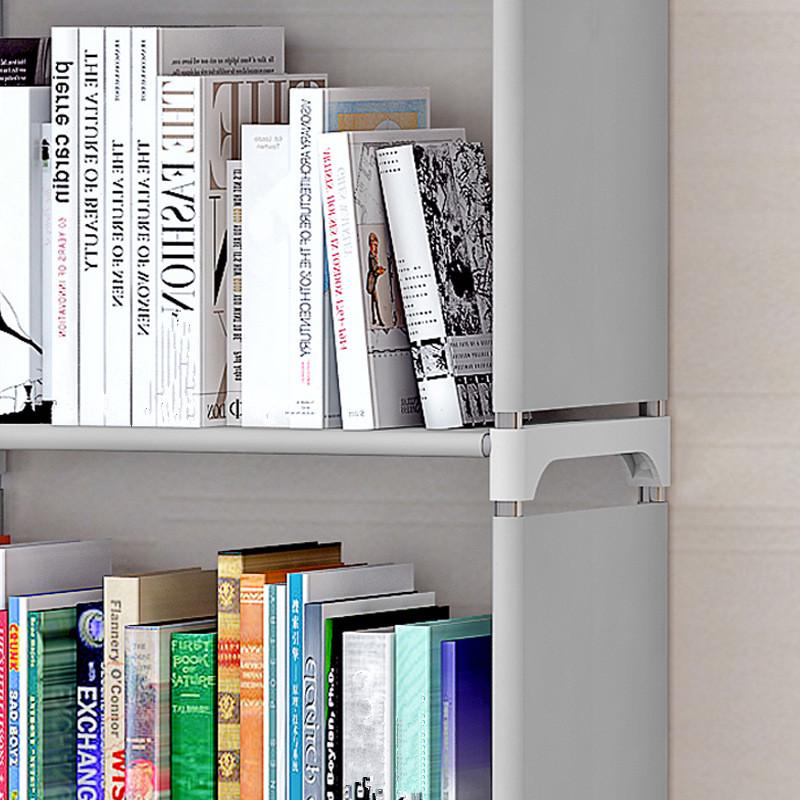 Simple Book Shelf Bookcase Shelf Storage Rack DIY 5 Layers Bookcase