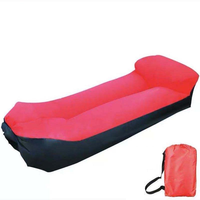 Portable Outdoor Lazy Inflatable Sofa Camping Inflatable Bed Park Air Bed Sleeping Pad