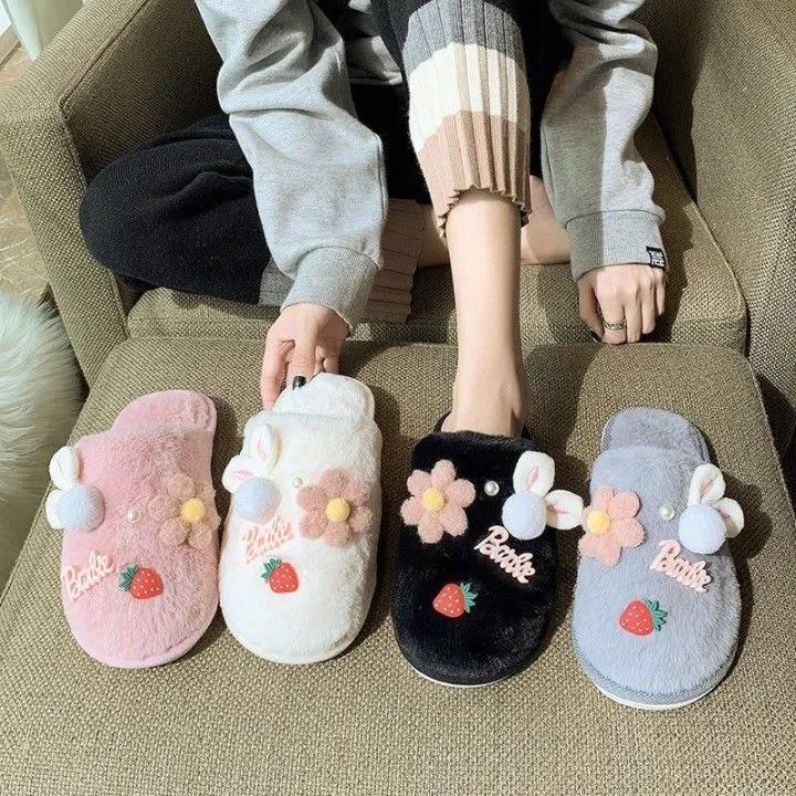 Cotton Slippers Spring and Autumn Winter Slippers Home Indoor Home Cotton Slippers Super Thick Slippers Home Indoor Winter