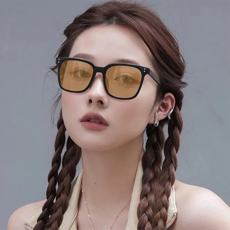 Sunglasses Fashion Classic Sunglasses Women's Anti-glare Show Face Thin Men's Driving Special