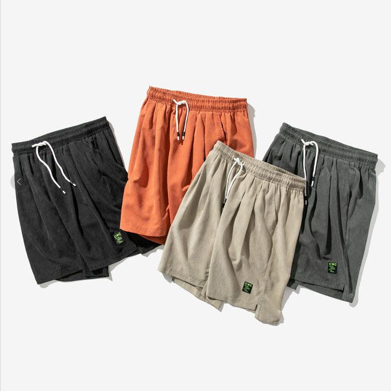 Men's Shorts Summer Five-point Pants Plus Size Trend Loose Wild Straight Casual Pants