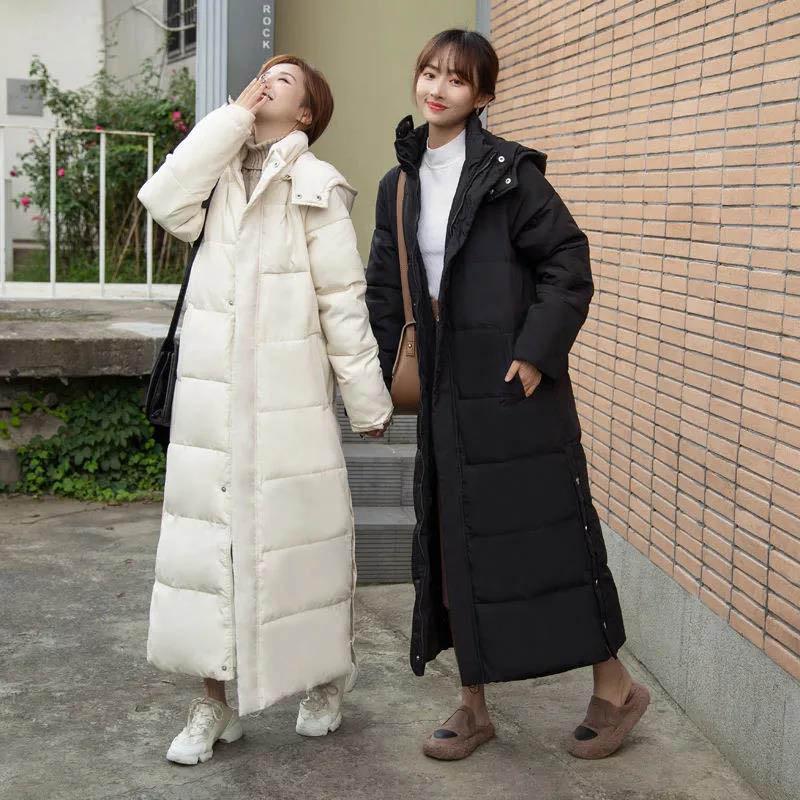 Cotton Clothes Women's Jacket Winter Mid-length Korean Style Small Student Jacket Loose and Thick