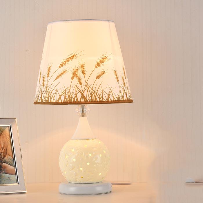 Led Desk Lamp Lustre Modern Table Lamp Light Bedroom Bedside Lights Acrylic Lampshade Home Lighting