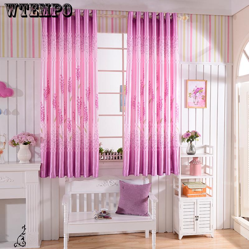 Dormitory Small Curtains Free of Punching Installation Shading Sunshade Finished Simple Curtain