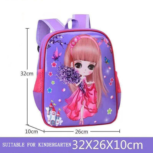 Cartoon Cute Student Backpack School Bag Backpack Canvas Korean Small Backpack Children Travel Bag Boys and Girls Backpacks