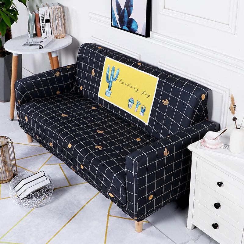 Geometric Sofa Cover  1/2/3/4 Seat Sofa Towel all-inclusive couch covers Elastic L Shape Slipcover