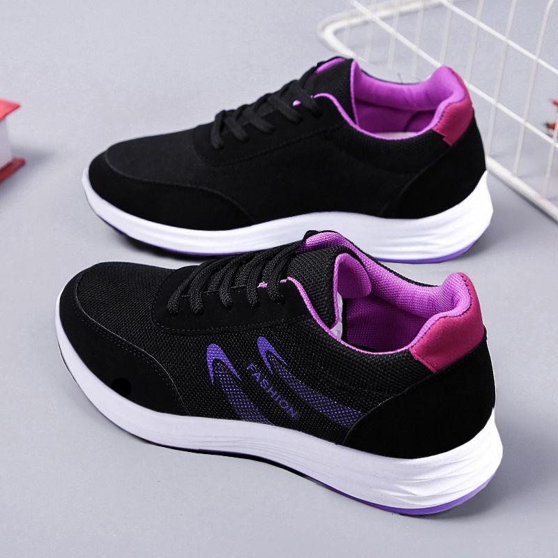 Spring and Summer Women's Shoes Single Shoes Casual Sports Shoes Female Students Fashion Trend Running Breathable Shoes